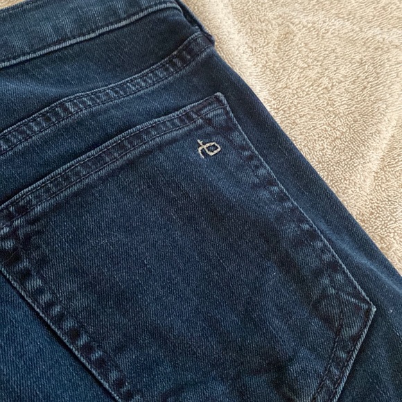 Rag & Bone fit 1 extra slim dark blue fabulous extra slim jeans from Saks - Picture 8 of 16